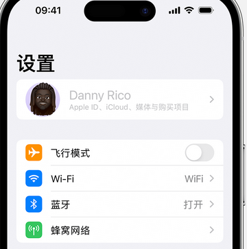 围场appleID维修服务iPhone设置中Apple ID显示为灰色无法使用 