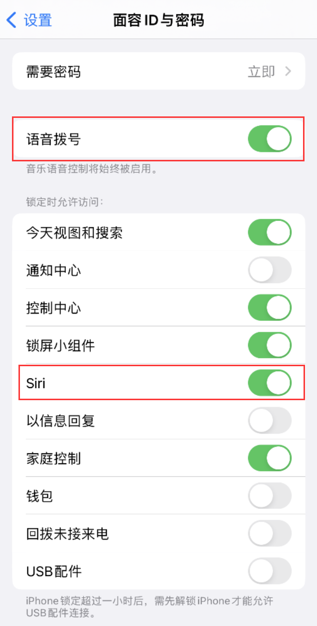 围场苹果维修网点分享不解锁 iPhone 的情况下通过 Siri 拨打电话的方法 