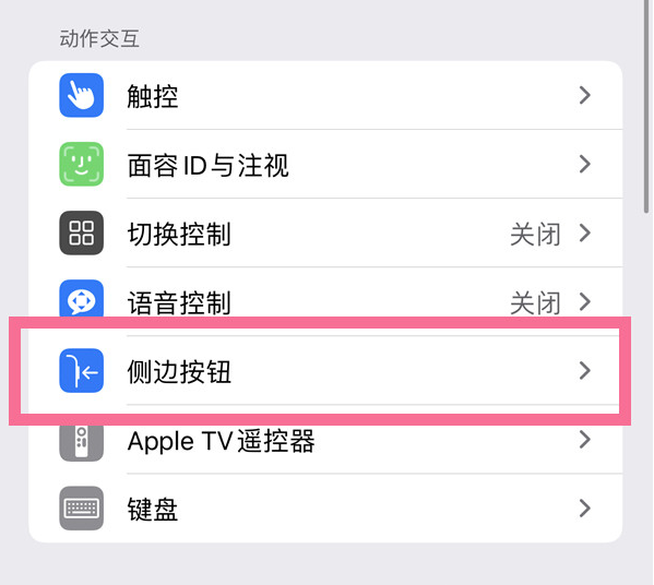 围场苹果14维修店分享iPhone14 Plus侧键双击下载功能关闭方法 